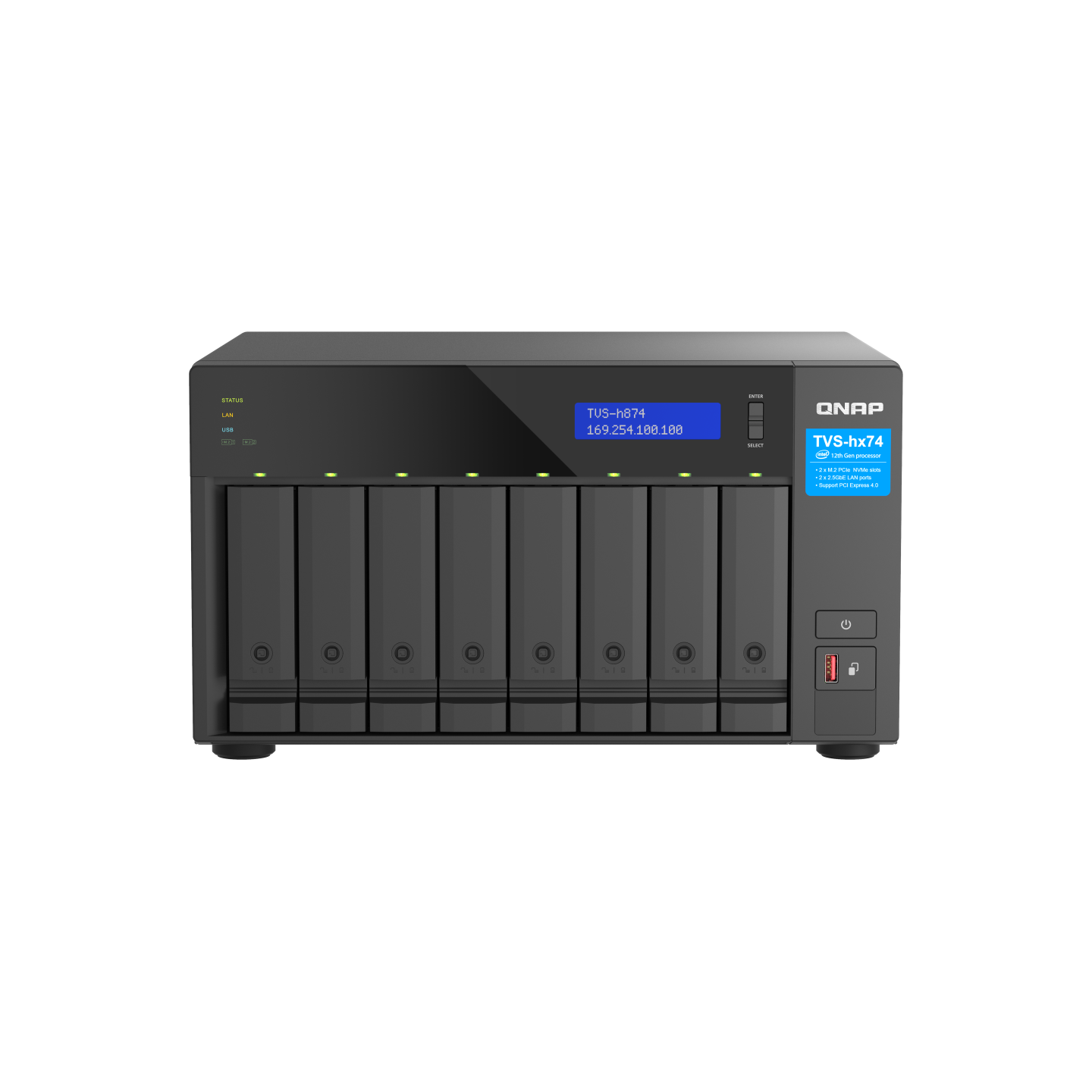 QNAP TVS-h874X-i9-64G (By Request)