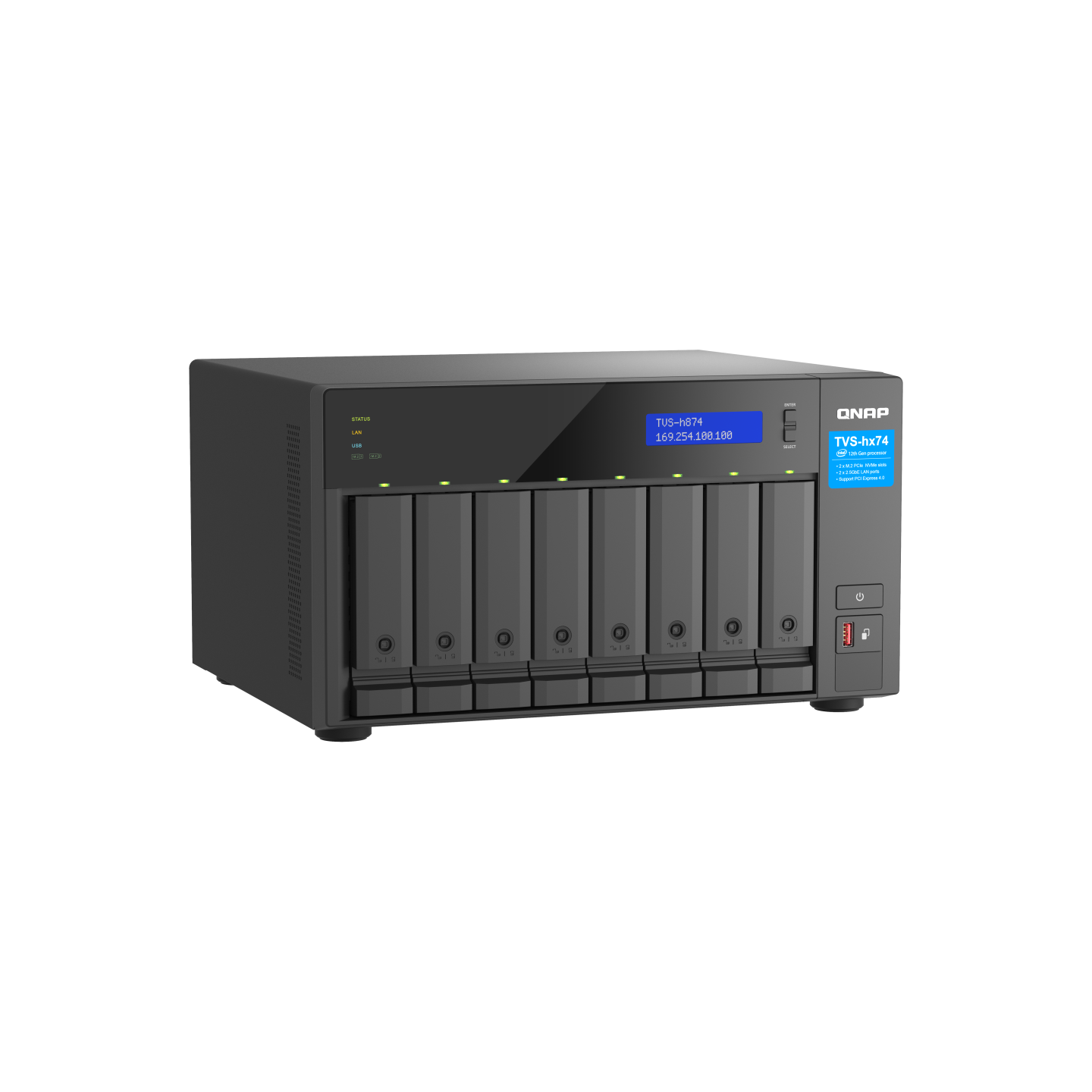 QNAP TVS-h874X-i9-64G (By Request)