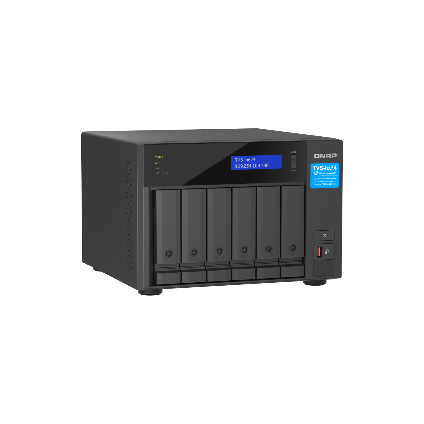 QNAP TVS-h674-i3-16G