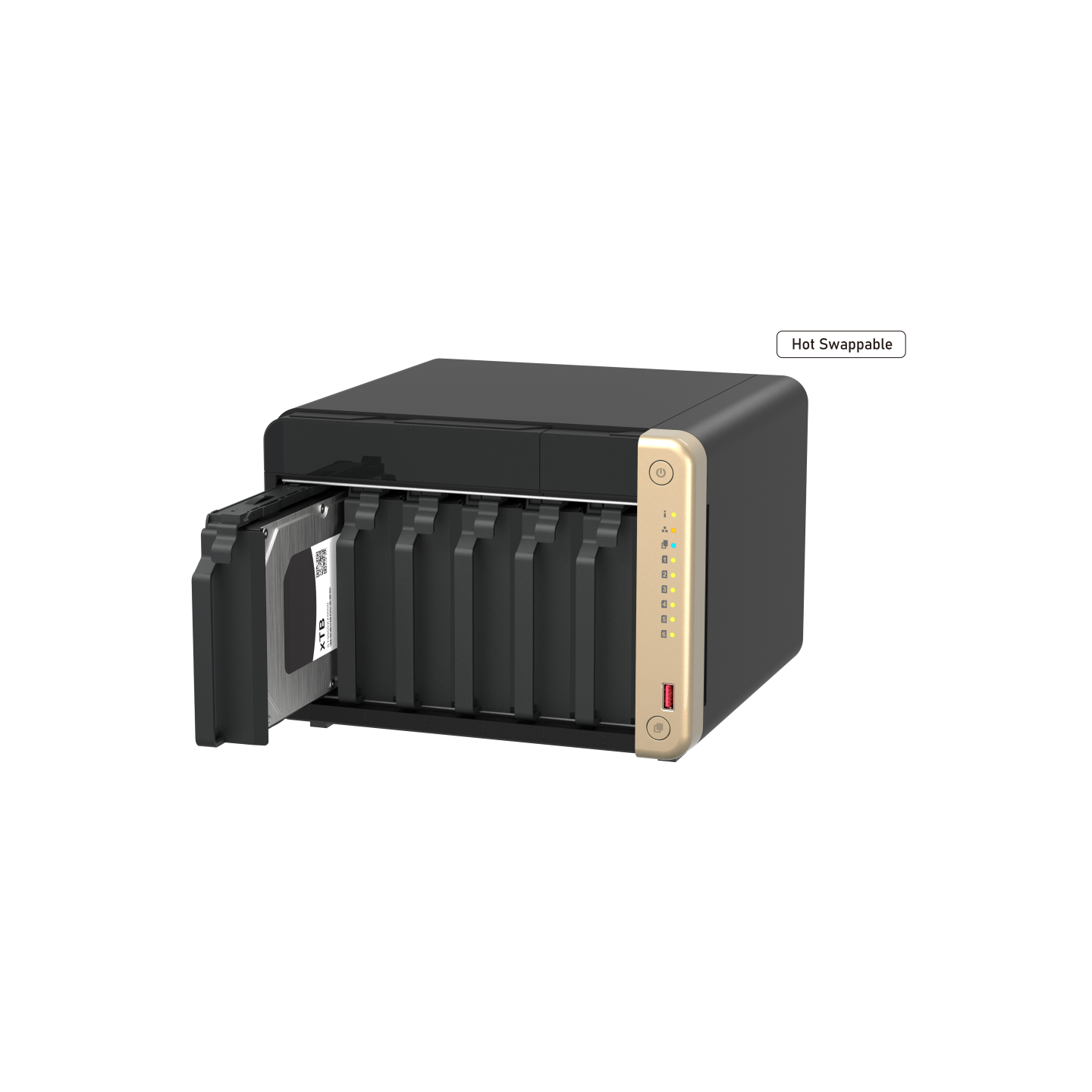 QNAP TS-664-8G