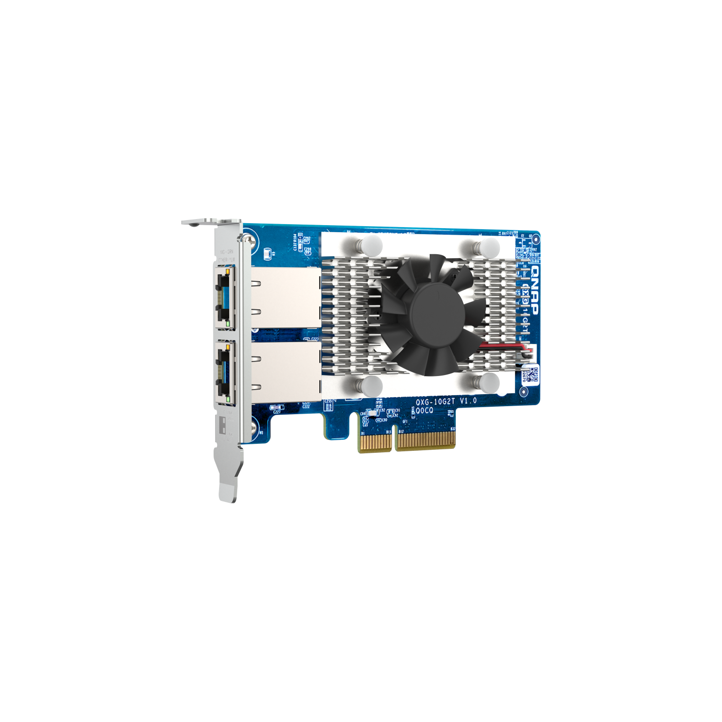 Dual-port, 5-speed 10 GbE (RJ45) network expansion card