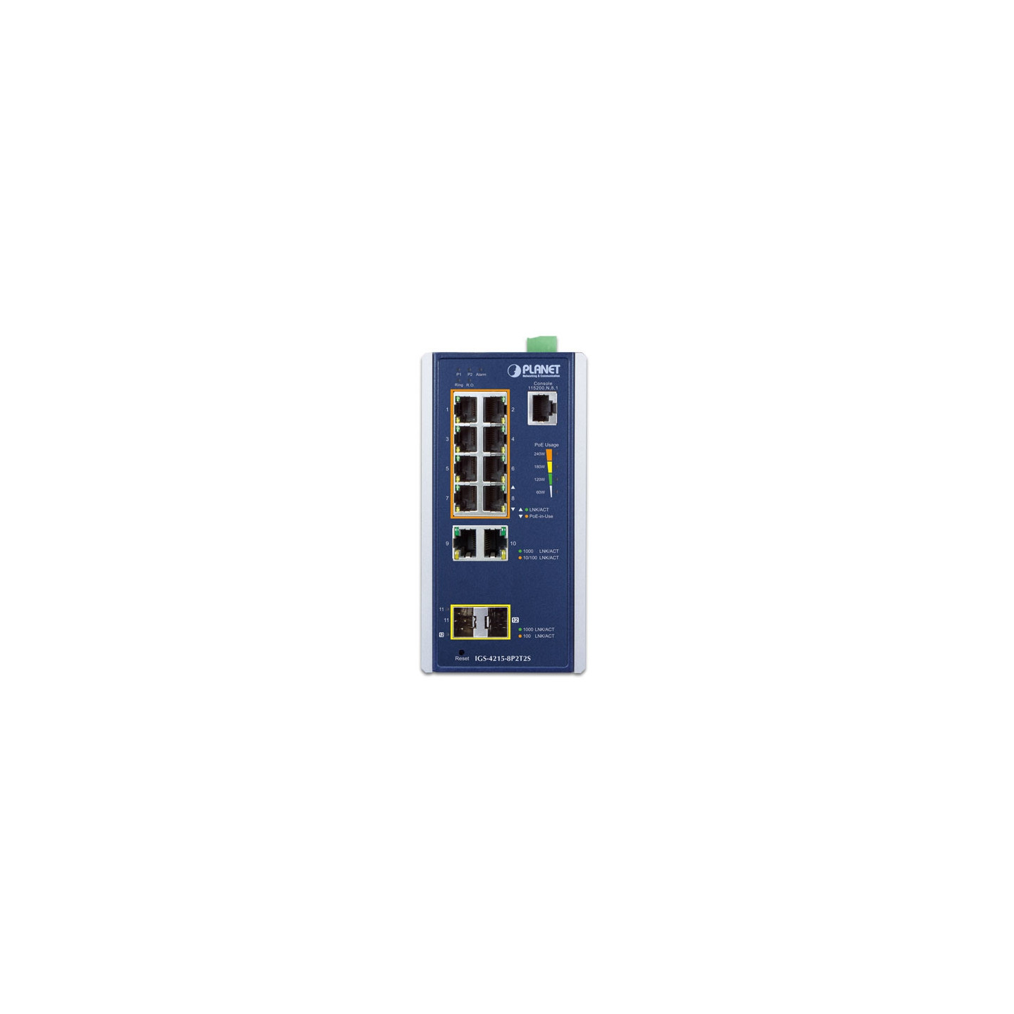 PLANET IGS-4215-8P2T2S