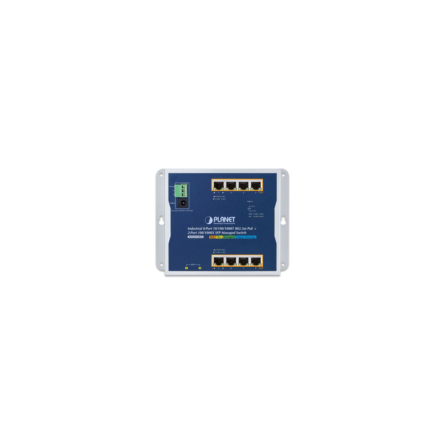 PLANET WGS-4215-8P2S