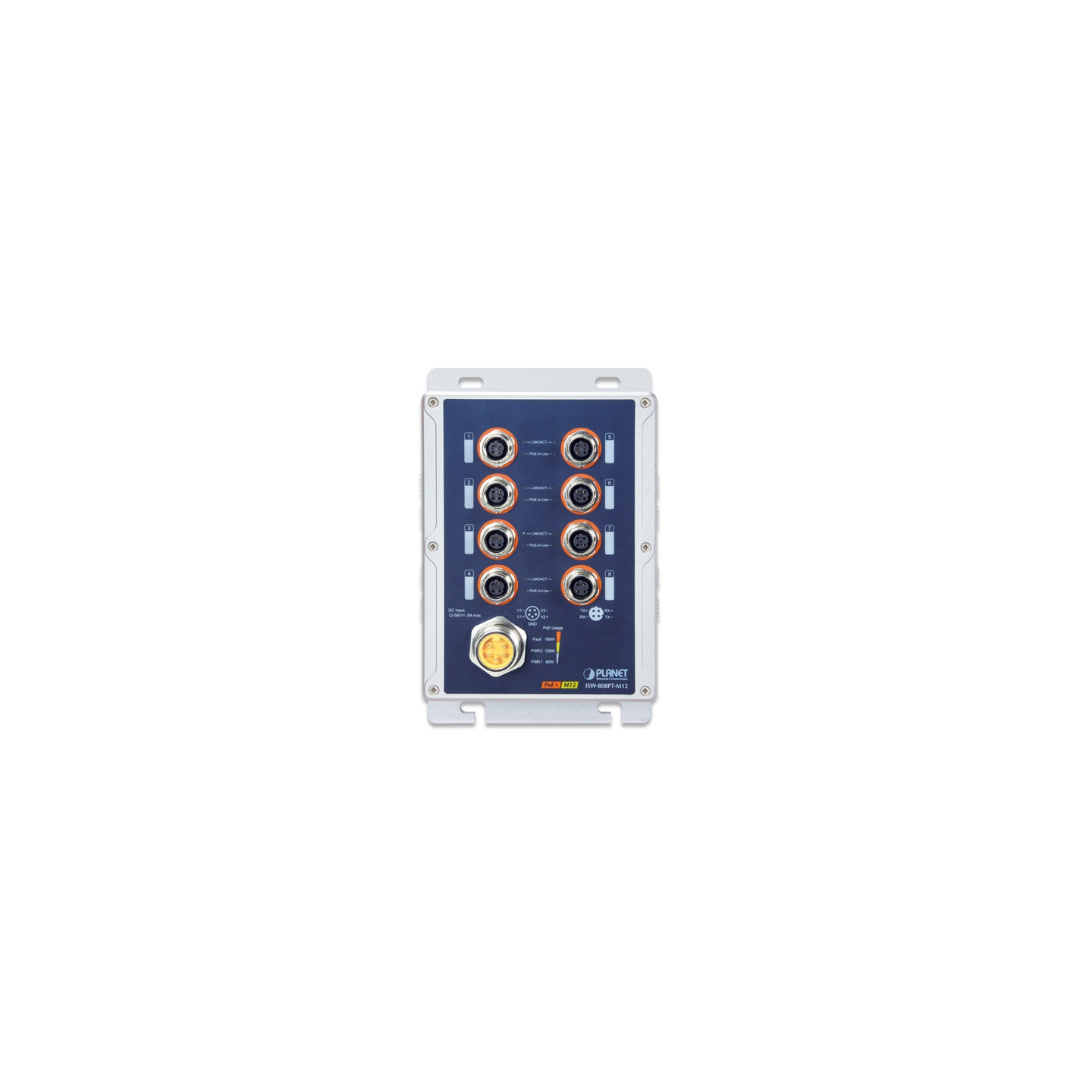 PLANET ISW-808PT-M12