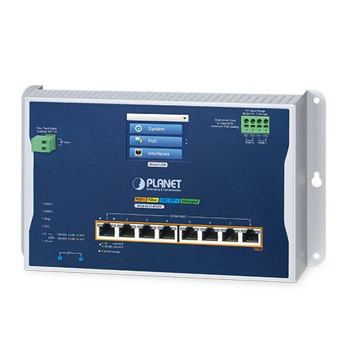Switch PoE Gigabit Administrable Flat-type L2+/L2 Ring